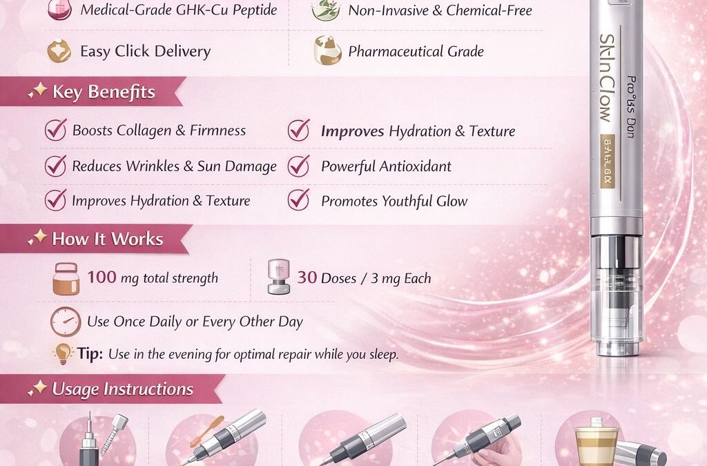 Skin Glow Peptide Pen: The Future of Radiant, Youthful Skin