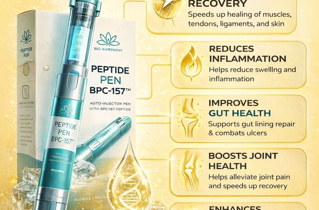 BPC-157 Peptide Pen: Advanced Healing, Recovery & Repair Support