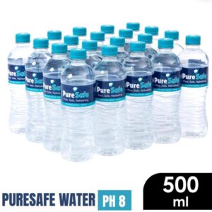 PureSafe 500ml – Purified, Mineral‑Enriched Bottled Water