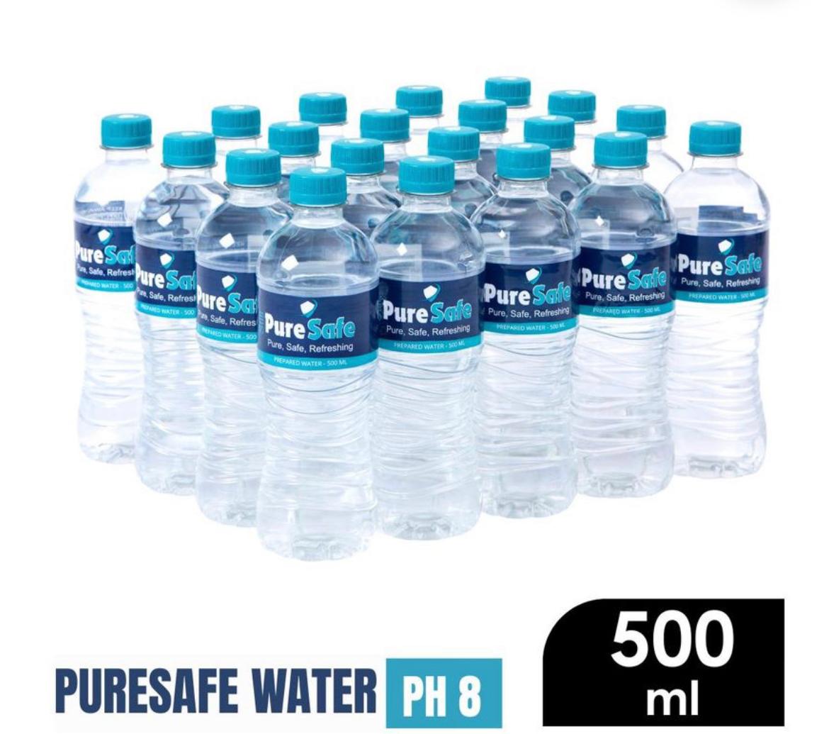 PureSafe 500ml – Purified, Mineral‑Enriched Bottled Water