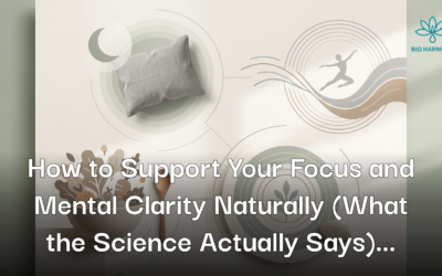 How to Support Your Focus and Mental Clarity Naturally (What the Science Actually Says)