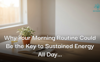 Why Your Morning Routine Could Be the Key to Sustained Energy All Day
